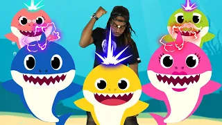 ELECTRIC ⚡ Baby Shark Nerd Smash Mash Up!!!