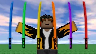 I Collected Every Katana on Roblox