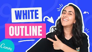 How to Add WHITE BORDER to Image in Canva (3 min!)