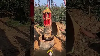 The process of building an irrigation well