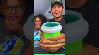 This Cup Turns Any Liquid Into A Slushy!!! Link In The Comments