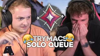 🤬😂 TRYMACS in der IMMORTAL SOLO QUEUE! Ich heule es ist zu geil! | Valorant