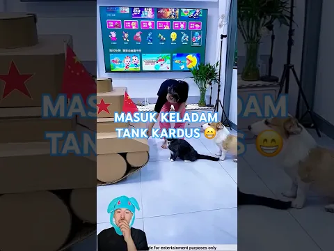 MASUK KELADAM TANK KARDUS 😁 #remix #dubbing #musang  #fyp #trending