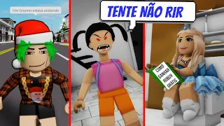 Tente não rir Roblox | Melhores Memeblox Pt3 | Memes Brookhaven
