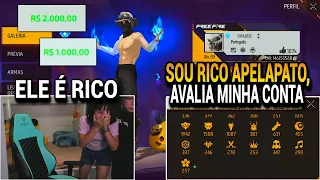 ATÉ A IRMÃ DO APELAPATO FICOU ASSUSTADA AO VER QUE ESSE CARA MANDOU R$ 3.000,00 PARA AVALIAR A CONTA