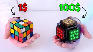 Rubik's Cubes From 1$ to 100$ ASMR