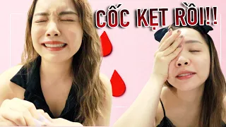 Lần Đầu Dùng Cốc Nguyệt San Và Trải Nghiệm Không Muốn Nhớ Tới 😳 Cốc Kẹt Trong Người Gần 24 Tiếng!!