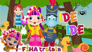 FÍHA tralala - 🕷️🐥🐌🦆Ide ide 💂🐰🐍🌉najkrajšia detská riekanka a pesnička pre deti. Precvičte si pamäť!