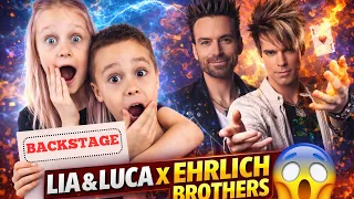 😱 BACKSTAGE bei den EHRLICH BROTHERS! 🪄 Lia und Luca erleben die Show und exklusive Einblicke 🤫