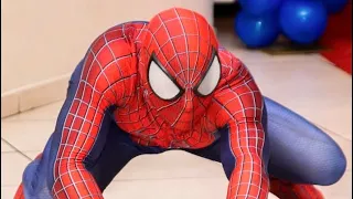 Homem aranha em festa de aniversário 🕷️