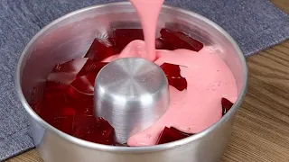¡Postre de fresa con solo 2 ingredientes!