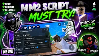 Murder Mystery 2 Script - MM2 Script Mobile (iOS/Android) | No Key Roblox Script 2026