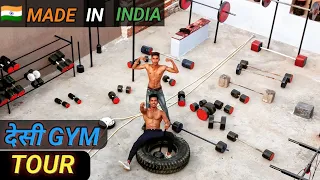 My Desi Gym Tour | full body workout | desi gym motivation | अपना देसी Gym 💪🇮🇳