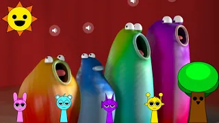 11 Sprunki Themes but with Blob Opera