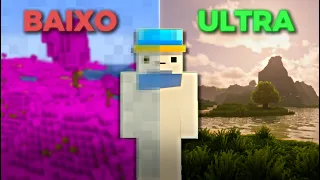 Minecraft, mas é ULTRA REALISTA