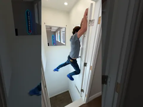 It gets crazier every time he opens the door! 🤩