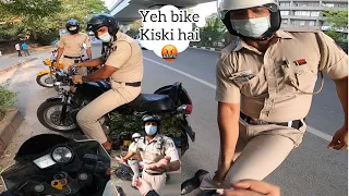 Why Dabang Police Officer Bound my bike 😓😓