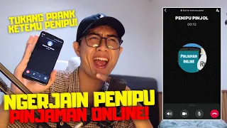 KOCAK! TELFONAN NGERJAIN PENIPUAN PINJOL ENDINGNYA MALAH GINI...