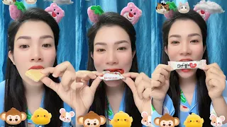 In new york won’t be able to find these 😋 😅#asmr #mukbang