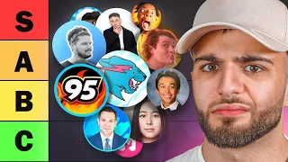 Ranking YouTubers You Watch