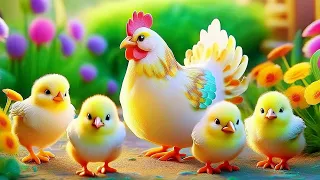 Đàn Gà Con Mới Nở ♫ Ca Nhạc Thiếu Nhi Vui Nhộn Cho Bé ♫ Một Chú Gà Con Như Cục Bông Tròn
