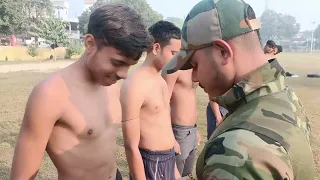 #Agniveer Indian Army A.R.O. अमेठी A.R.O. वाराणसी Chest Measurement 77- 82 #Viral😱Video पूरा जरुर !