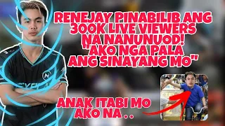 KAPATID ITABI MO AKO NA! "RENEJAY" NAKIUSAP KAY BOSS DOGS NA PAGLARUIN SIYA AT GINULAT ANG MGA TAO!