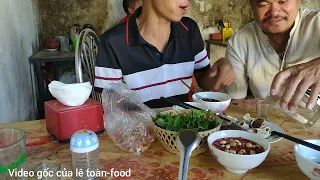 quán tiết canh ngon bổ rẻ | nhà tươi sắn | lê toàn-food