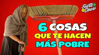 🔴 6 Cosas que te hacen más POBRE 😨 El #3 y el #6 Casi NADIE LO SABE