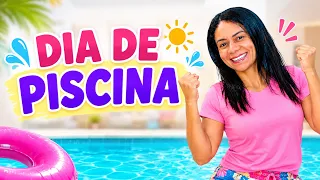 DIA DE PISCINA!!! Vlog de férias