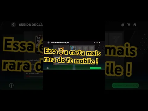 Essa é a carta mais rara do fc mobile ! #music #80smusic #newwave #mersontv #fifamobile #packopennin