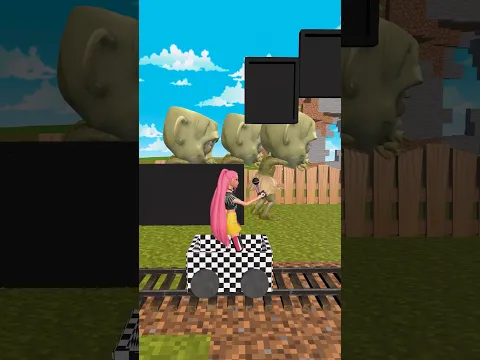 Singing Challenge 🎵 Help Mira Escape the Zombies! #animals #funny #gta