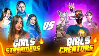 GIRLS STREAMERS VS GIRLS CREATOR😍🔥