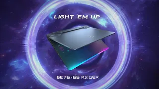 GE76/GE66 Raider 11UX - Leading-edge Power with 11th Gen Intel CPU  | MSI