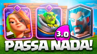 USEI O DECK COM A DEFESA MAIS INDESTRUTÍVEL DO CLASH ROYALE!