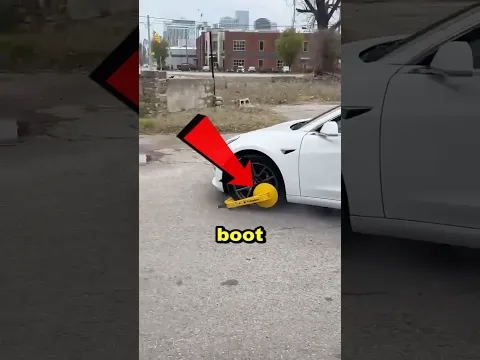 What Happens When You Ignore a Wheel Boot?! 🫣🤯