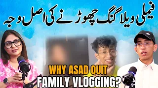 Why Asad Pervaiz & Nimra Leave Family Vlogging | Real Reasons Revealed | Podcast Central