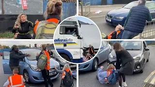 Drivers fight back against eco-protesters causing misery & disruption | LBC