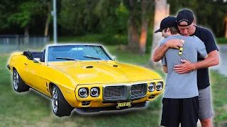Giving Psycho Dad His 2nd Dream Car | 1969 Pontiac Firebird