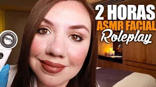 ASMR 2 HORAS de los Mejores Roleplay TOCANDO tu CARITA / ASMR Español para Dormir