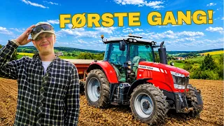 Jeg prøver å så for FØRSTE gang (Vanskeligere enn jeg trodde)