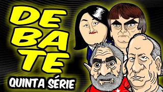 DEBATE SÓ COM ARGUMENTO de  5ª SÉRIE