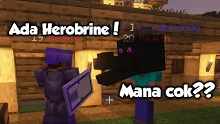 Prank Nyamar Jadi HEROBRINE di Server Minecraft Ku