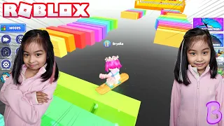 Snowboard Obby: Race to Victory with Billie, Bryelle, and DadTheAssistant! 🥇