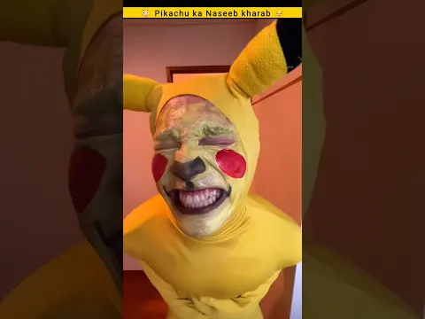 Naseeb kharab ho gaya Pikachu ka 😔🤫 yeh kya hua 😳😨,|| #shorts #pikachu @crazyvlogs970