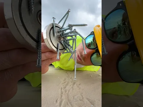 Found THIS Buried in Sand! 🔩