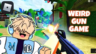 This New GAME Is Actually VERY FUN! 😁 (Roblox Weird Gun Game)
