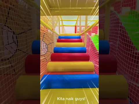Serunya Main Perosotan Indoor Playground! 🚀