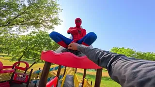 Parkour vs Spiderman ,Parkour pov