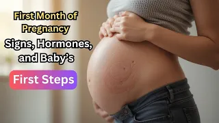 First Month of Pregnancy | Signs, Hormones, and Baby’s First Steps